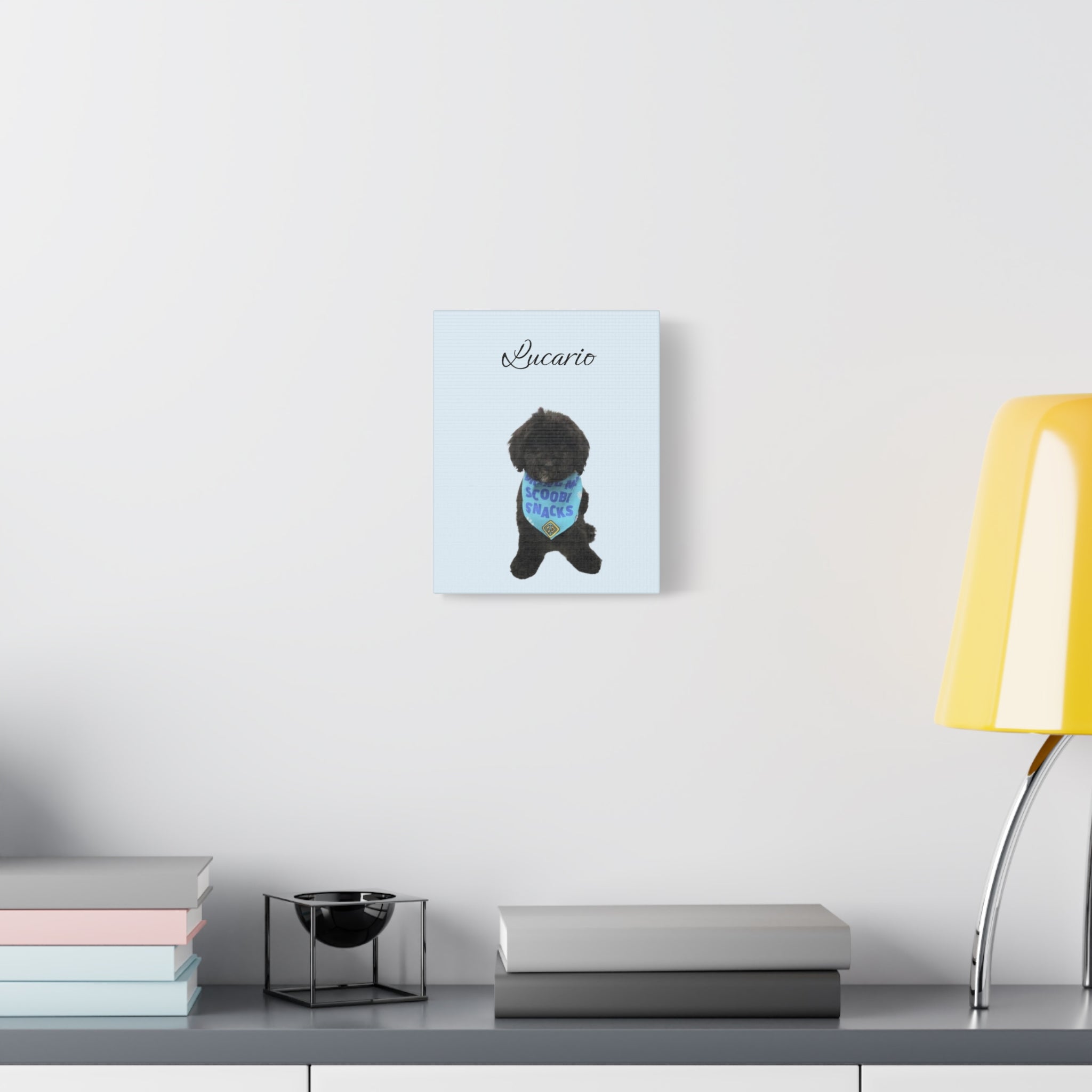 Pet Portrait - Custom Pet Gift with Photo and Name