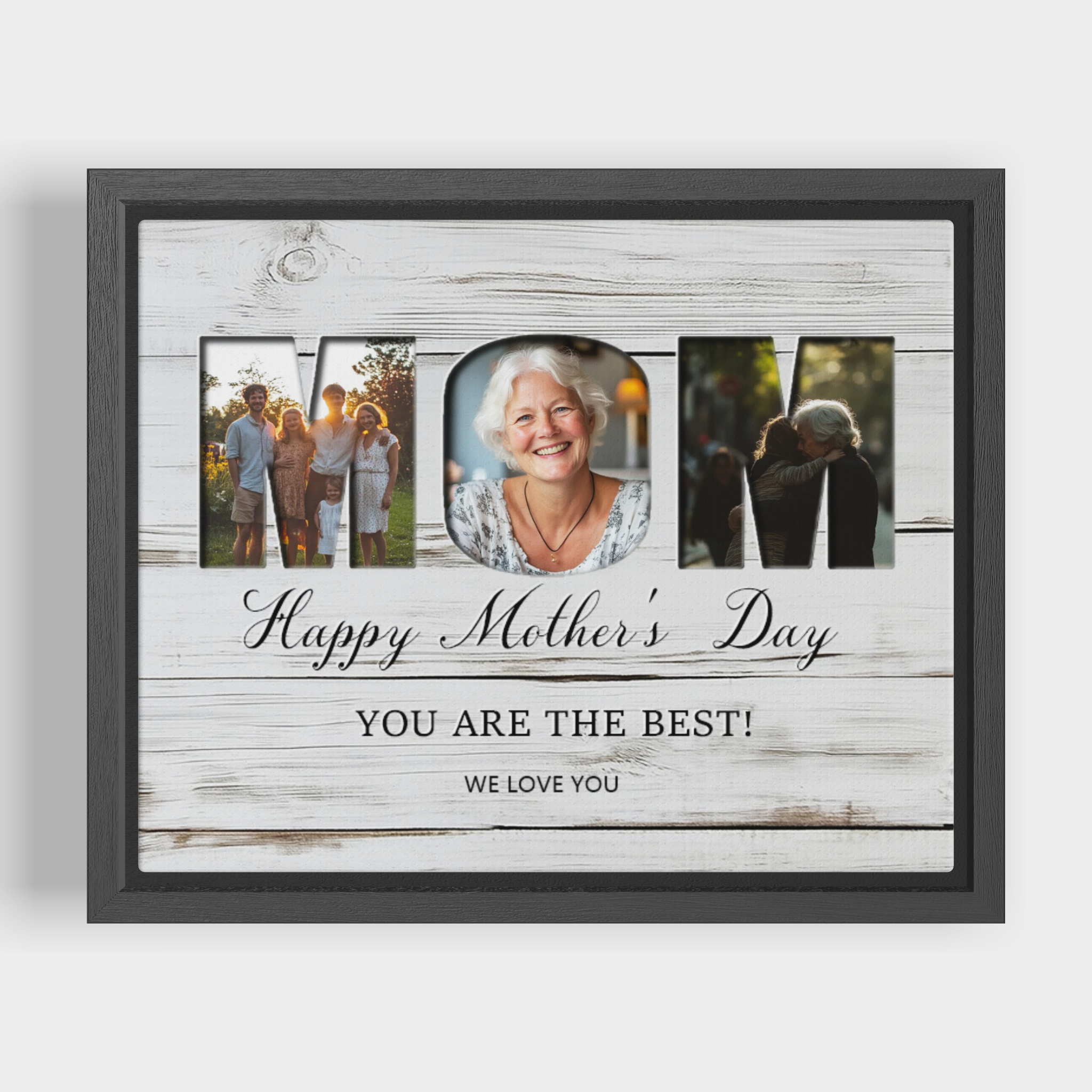 You Are The Best Mom, Horizontal - Personalized Memorial Print