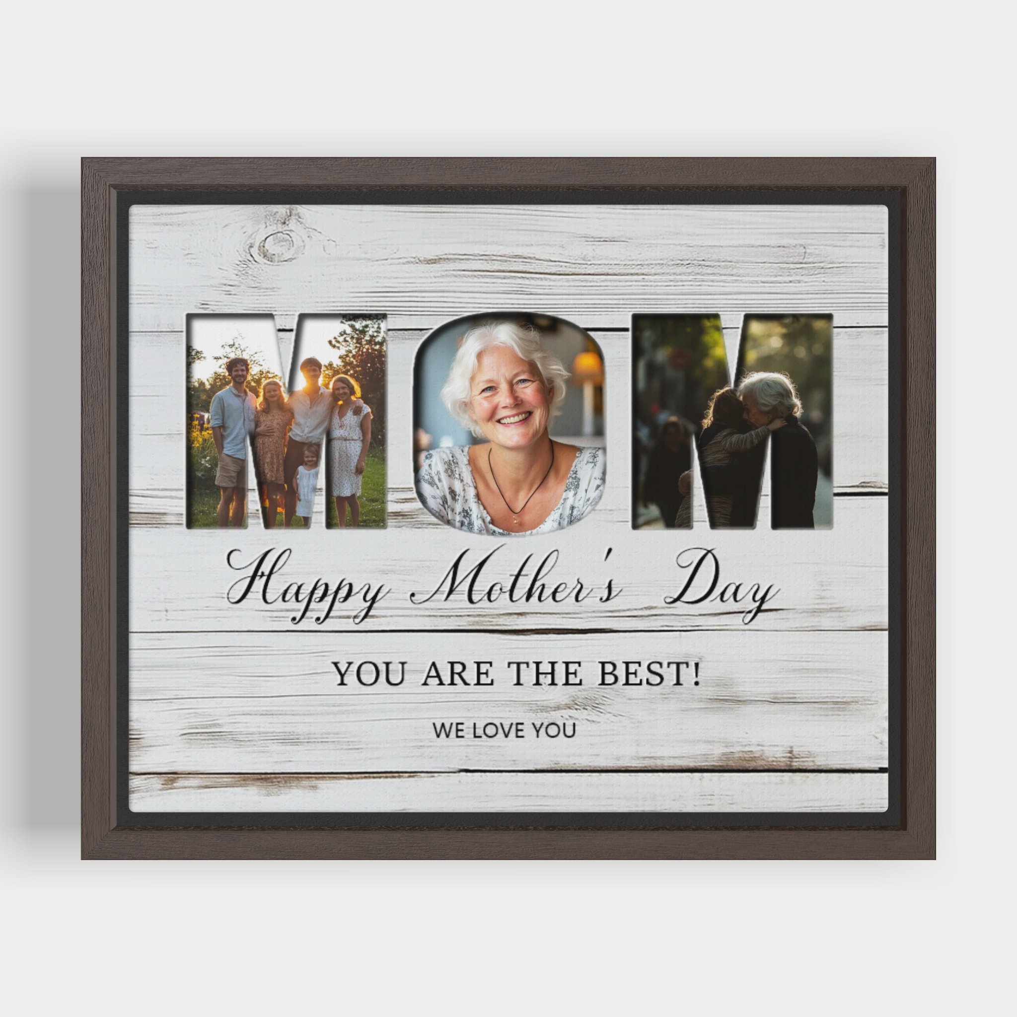 You Are The Best Mom, Horizontal - Personalized Memorial Print