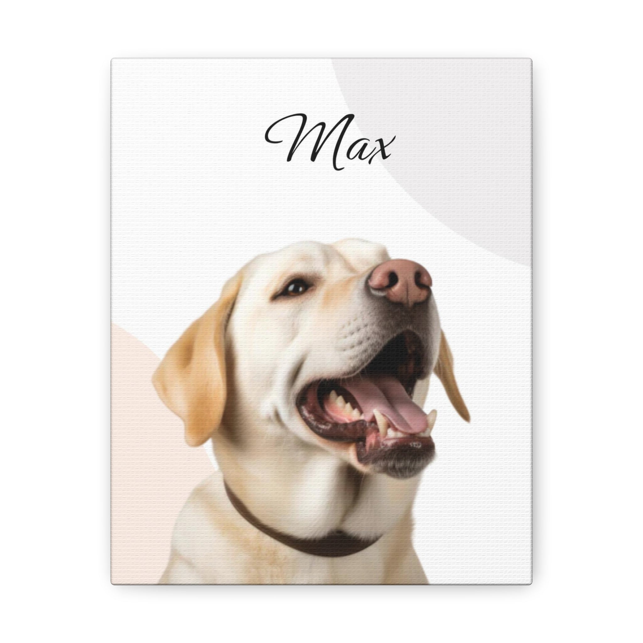 Pet Portrait - Personalized Pet Gift with Photo and Name